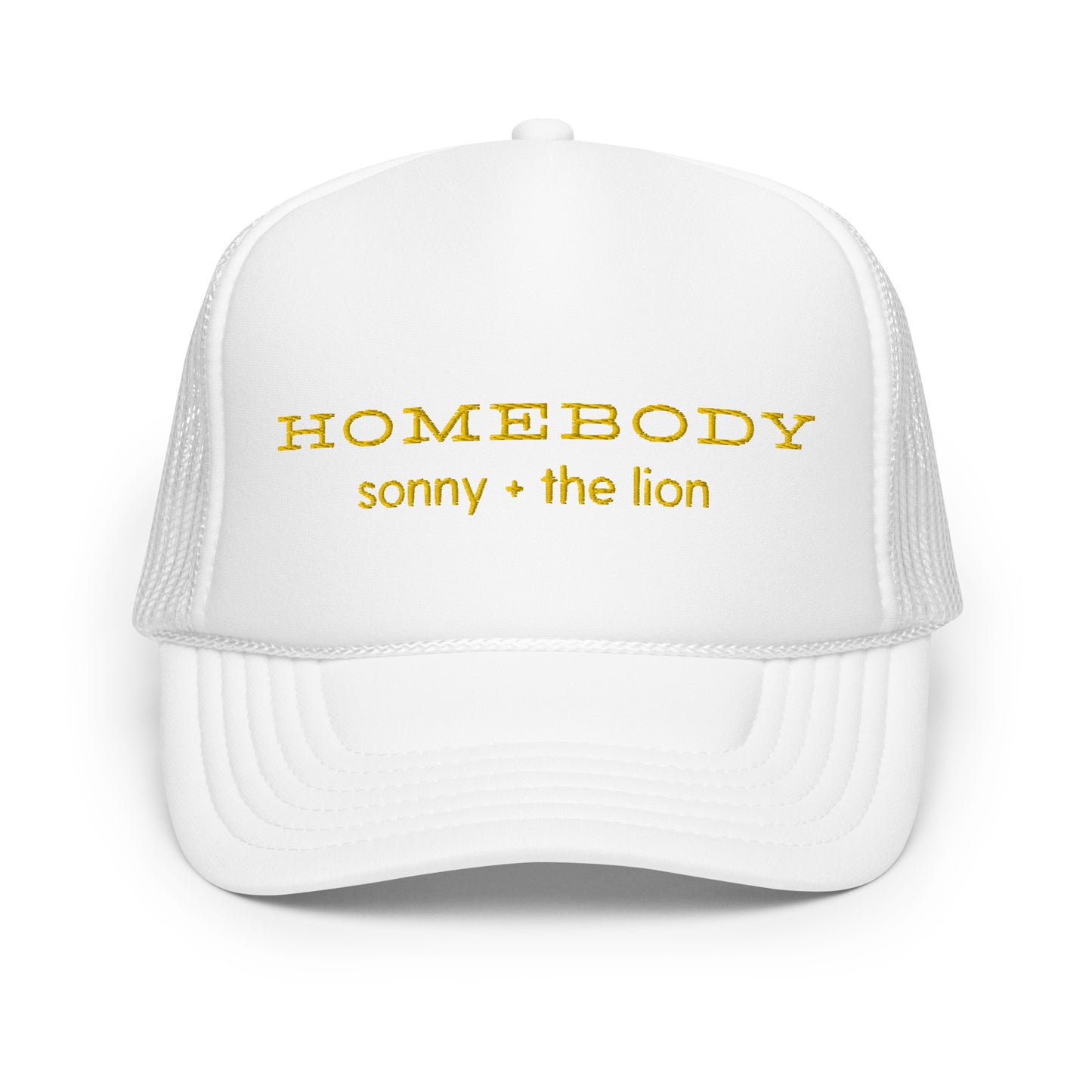 Homebody Embroidered Foam Trucker Hat