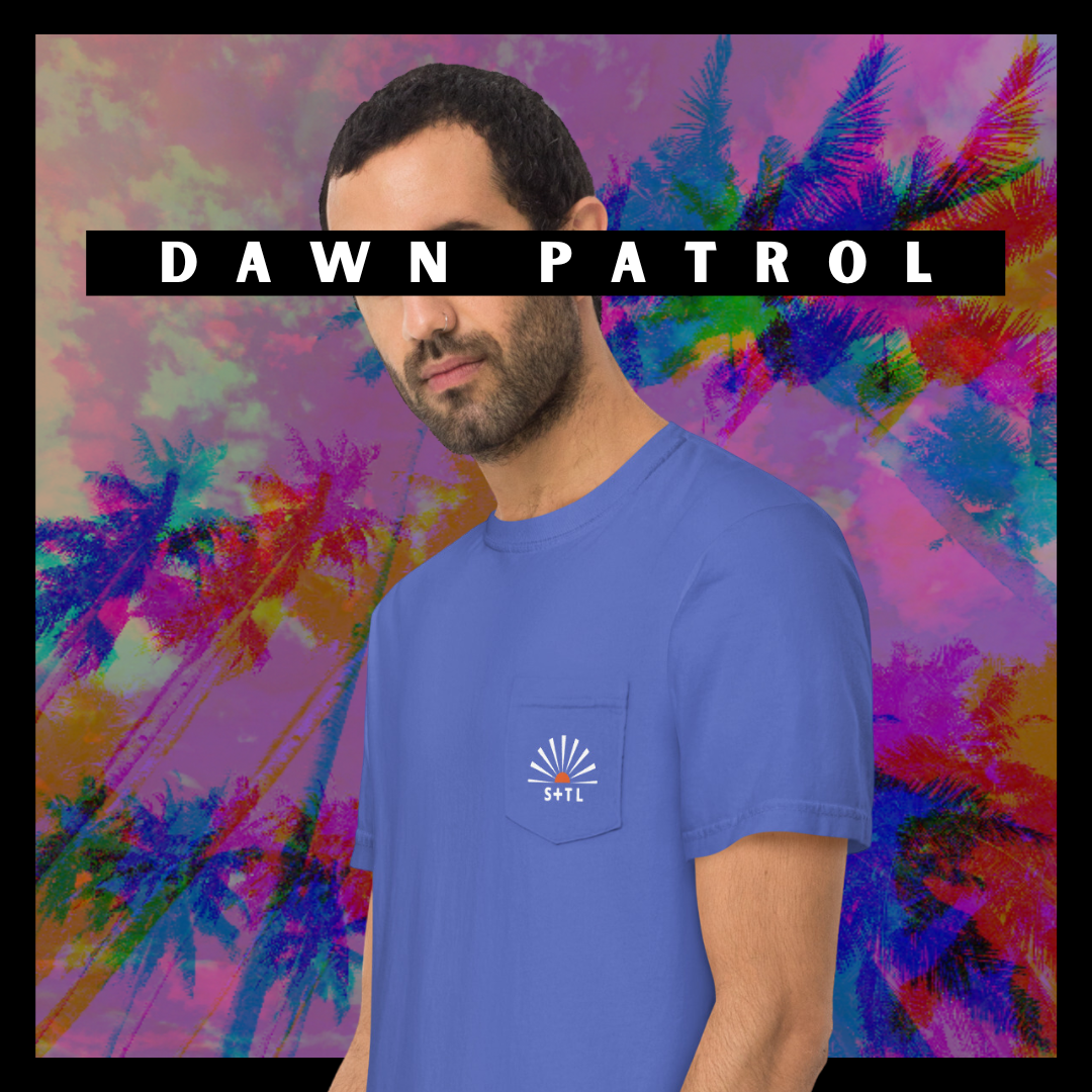 Dawn Patrol Unisex Pocket Tee