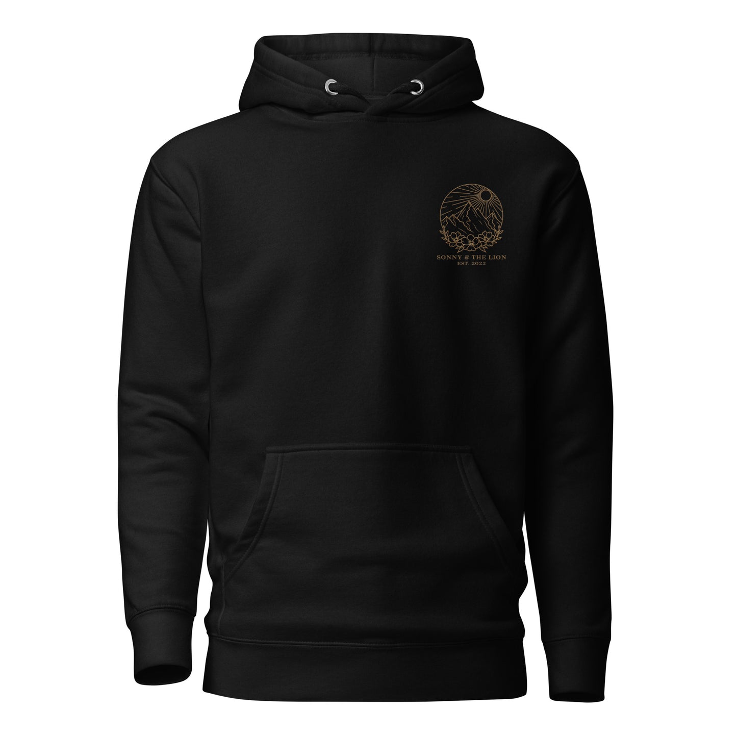 Mountain Bloom Embroidered Hoodie