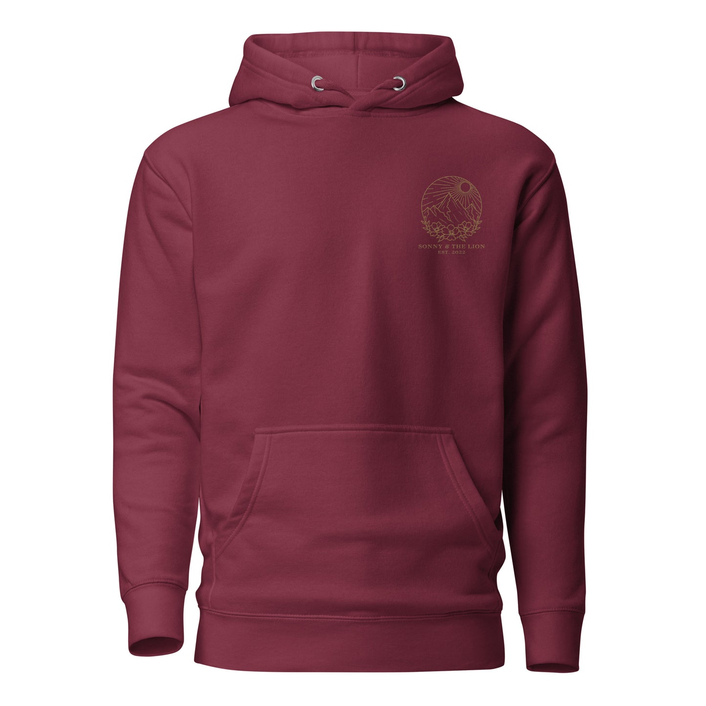Mountain Bloom Embroidered Hoodie