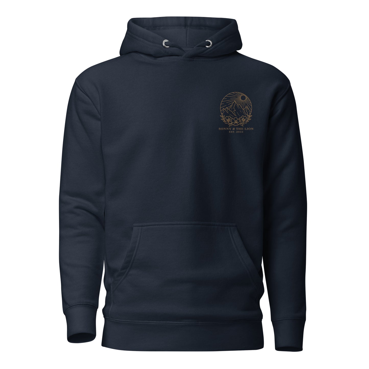 Mountain Bloom Embroidered Hoodie