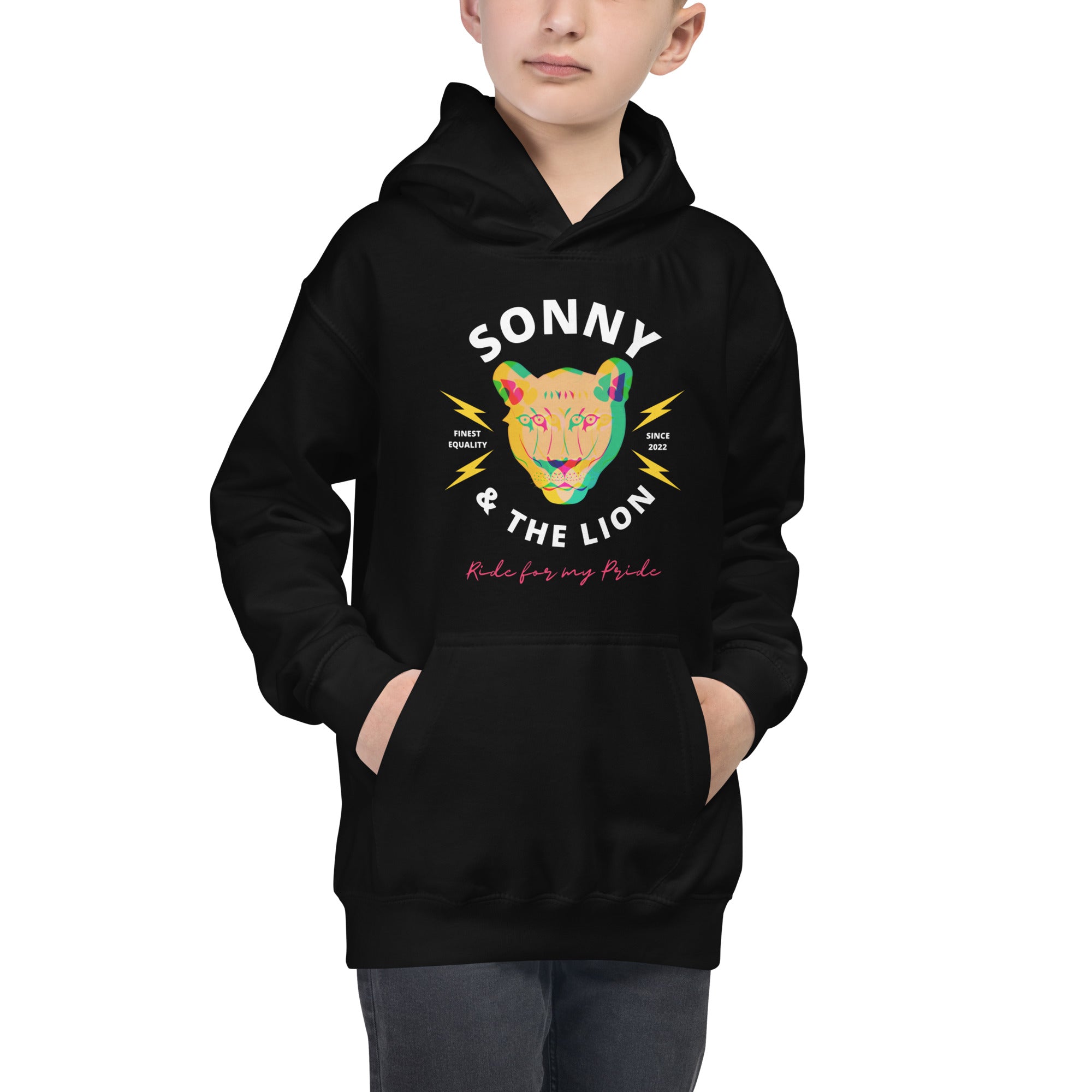 Ride For My Pride Kids Hoodie