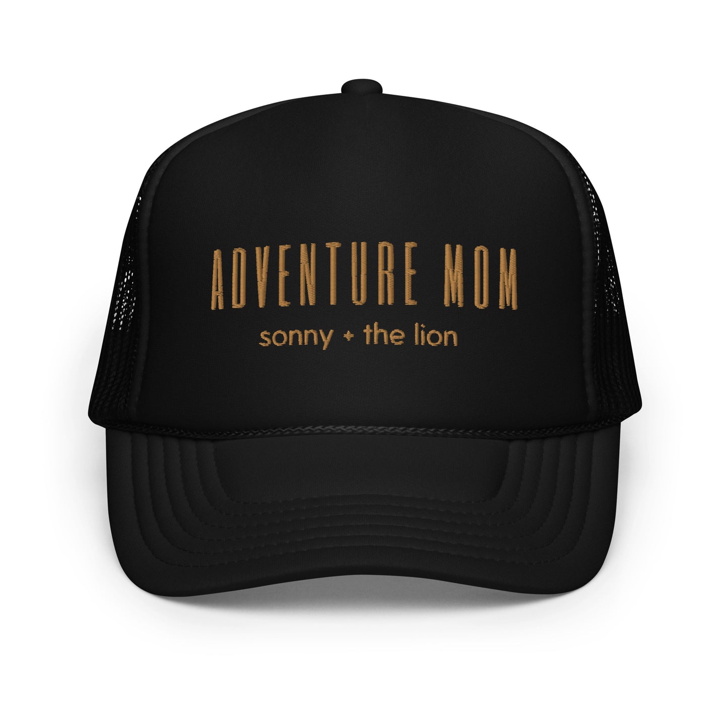 Adventure Mom Embroidered Foam Trucker Hat