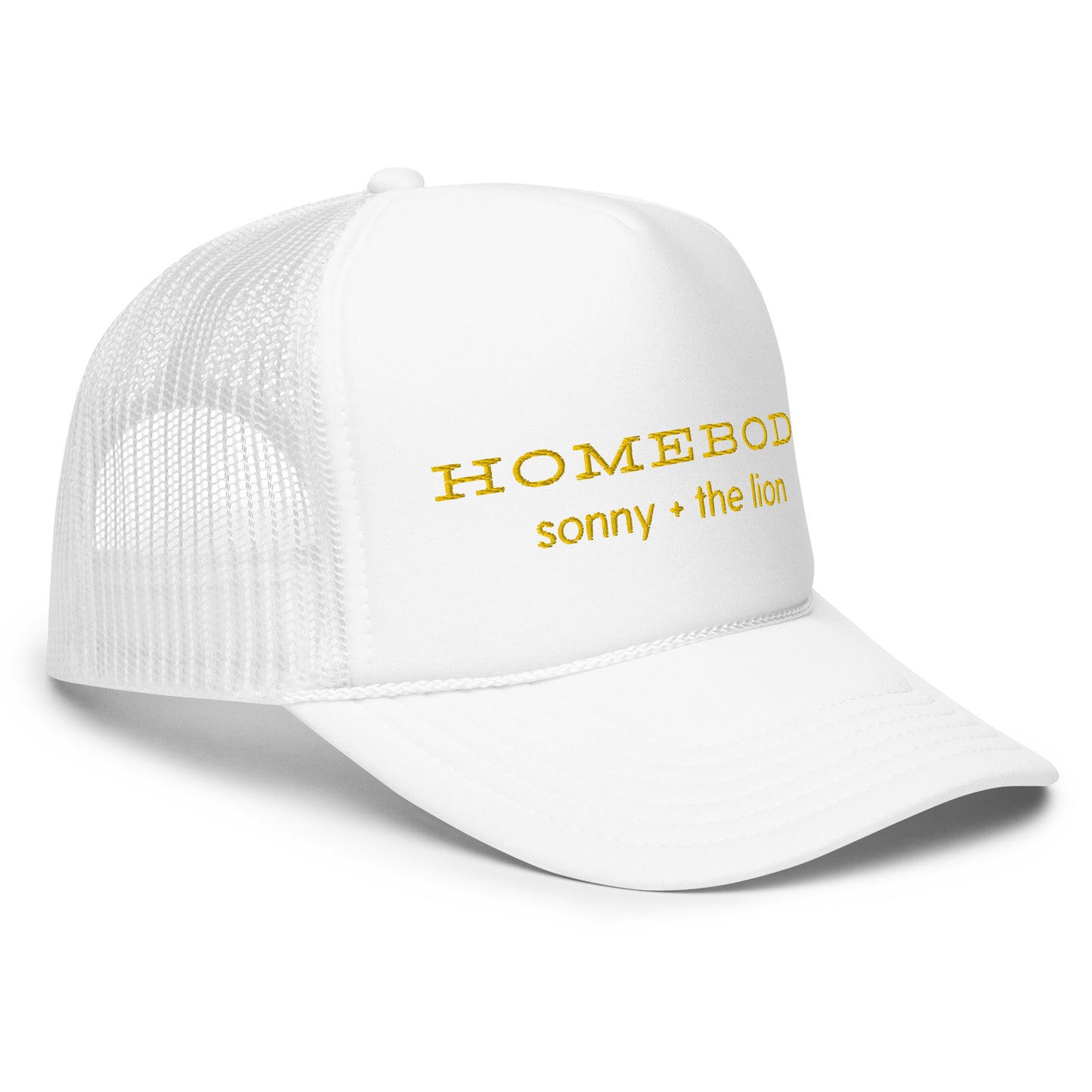 Homebody Embroidered Foam Trucker Hat