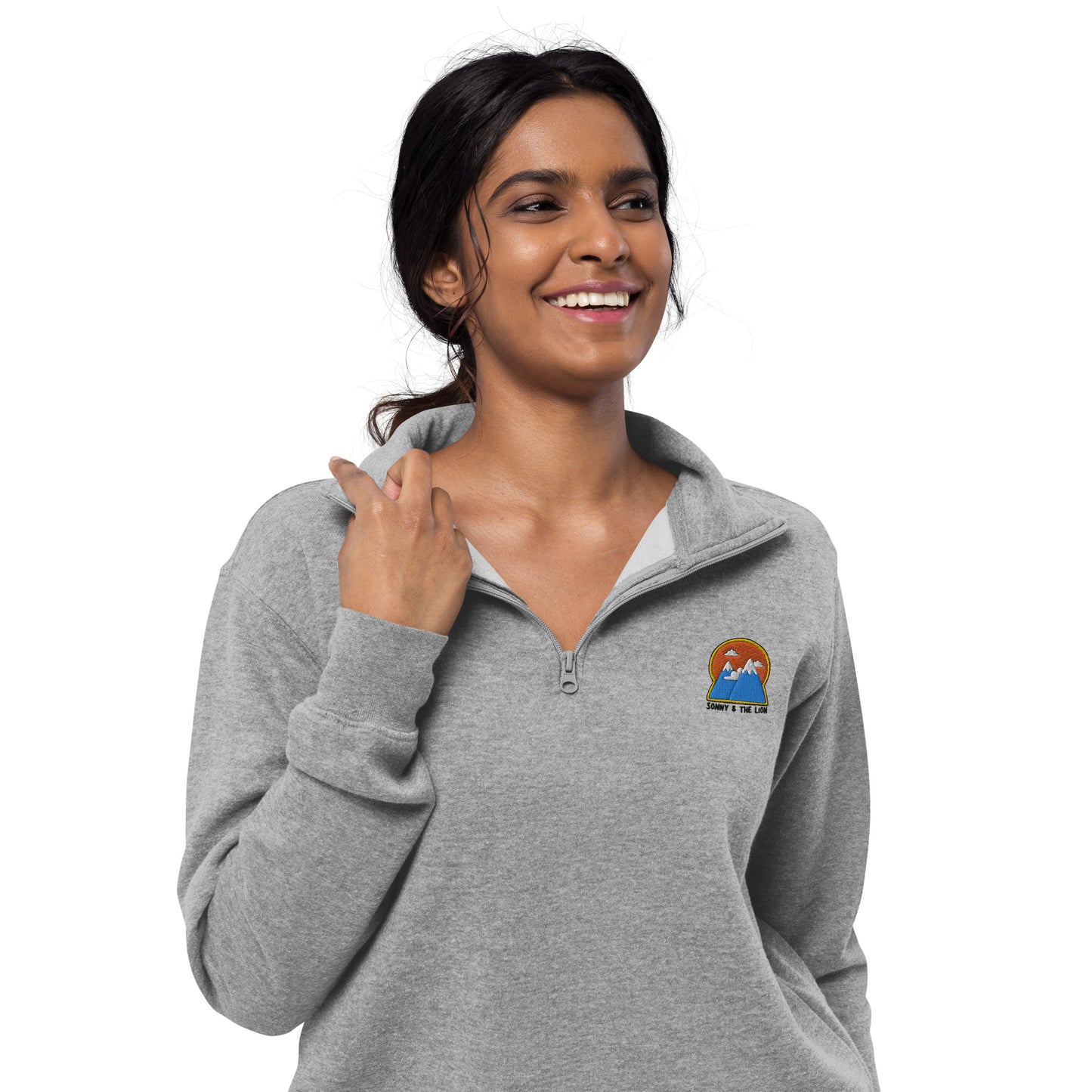 Snowcapped Unisex Fleece Pullover