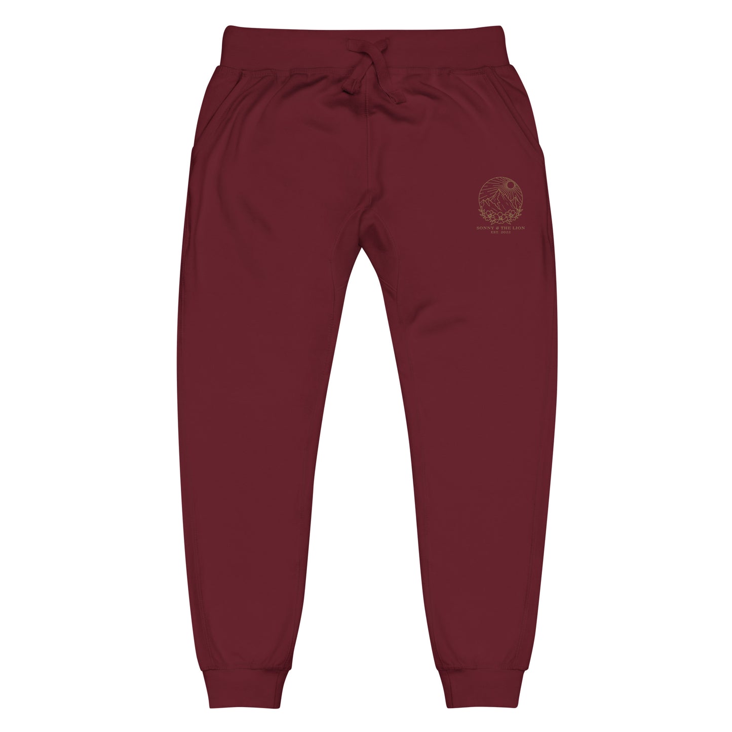 Mountain Bloom Embroidered Fleece Jogger