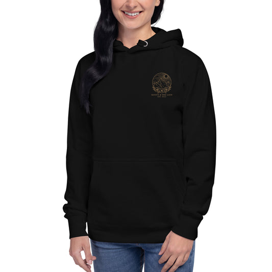Mountain Bloom Embroidered Hoodie