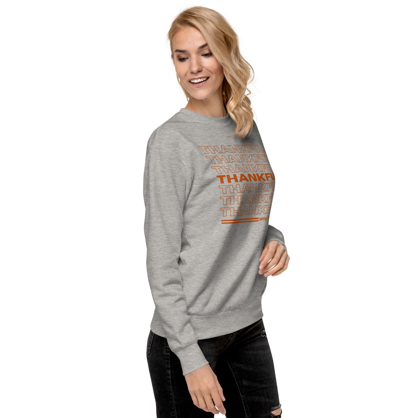 Thankful Unisex Premium Crewneck